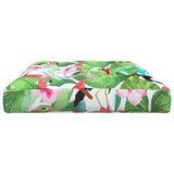 vidaXL Palletkussen 50x50x12 cm stof antracietkleurig