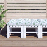vidaXL Palletkussen 50x50x12 cm stof antracietkleurig