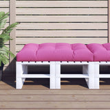 vidaXL Palletkussen 50x50x12 cm stof antracietkleurig