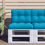 vidaXL Palletkussen 50x40x12 cm stof antracietkleurig