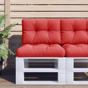 vidaXL Palletkussen 50x40x12 cm stof antracietkleurig