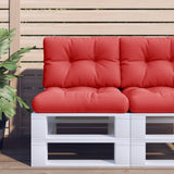 vidaXL Palletkussen 50x40x12 cm stof antracietkleurig