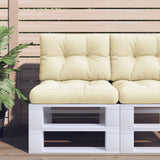 vidaXL Palletkussen 50x40x12 cm stof antracietkleurig