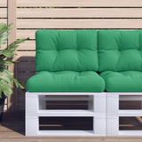 vidaXL Palletkussen 50x40x12 cm stof antracietkleurig