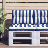 vidaXL Palletkussen 50x40x12 cm stof antracietkleurig