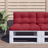 vidaXL Palletkussen 50x40x12 cm stof antracietkleurig