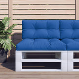 vidaXL Palletkussen 50x40x12 cm stof antracietkleurig