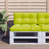 vidaXL Palletkussen 50x40x12 cm stof antracietkleurig