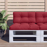 vidaXL Palletkussen 50x40x12 cm stof antracietkleurig