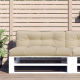 vidaXL Palletkussen 50x40x12 cm stof antracietkleurig