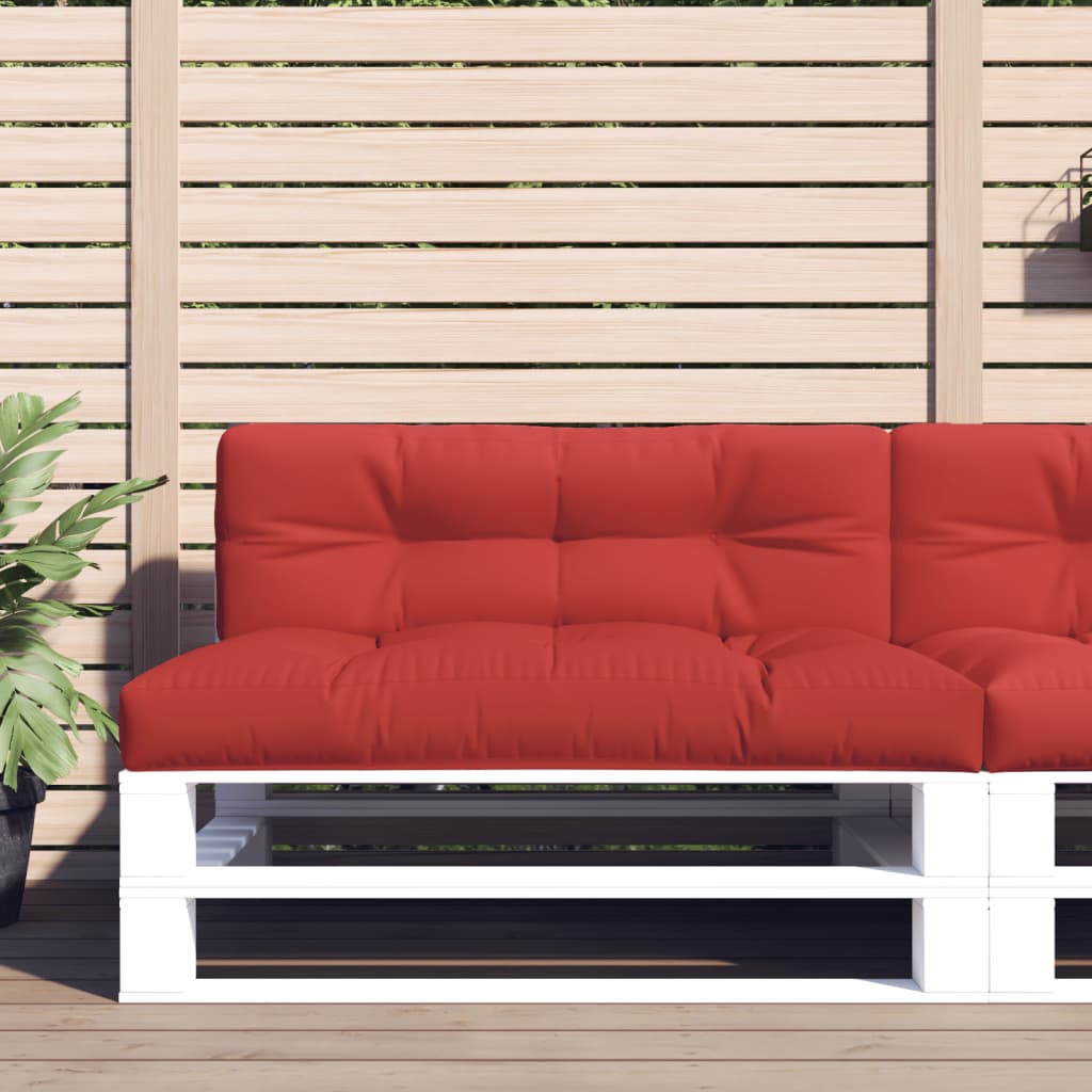 vidaXL Palletkussen 50x40x12 cm stof antracietkleurig
