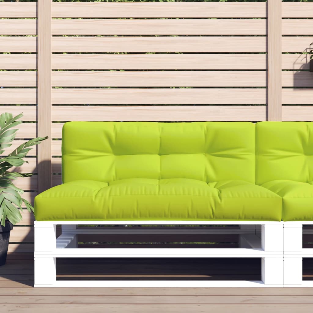 vidaXL Palletkussen 50x40x12 cm stof antracietkleurig