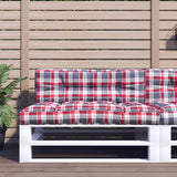 vidaXL Palletkussen 50x40x12 cm stof antracietkleurig