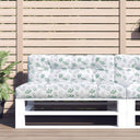 vidaXL Palletkussen 50x40x12 cm stof antracietkleurig
