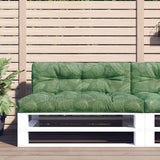 vidaXL Palletkussen 50x40x12 cm stof antracietkleurig