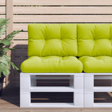 vidaXL Palletkussens 2 st stof antracietkleurig