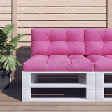 vidaXL Palletkussens 2 st stof antracietkleurig