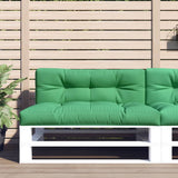 vidaXL Palletkussens 2 st stof antracietkleurig