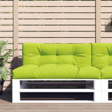 vidaXL Palletkussens 2 st stof antracietkleurig