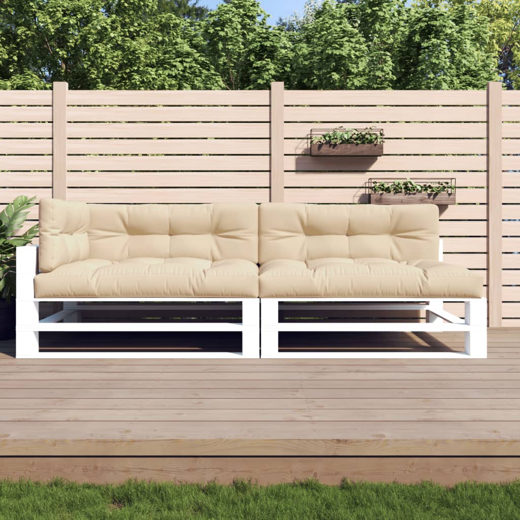 vidaXL Pallet Cushions 5 pcs Fabric Anthracite