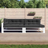 vidaXL Pallet Cushions 5 pcs Fabric Anthracite
