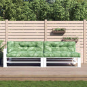 vidaXL Palletkussens 5 st stof antracietkleurig
