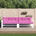 vidaXL Palletkussens 5 st stof antracietkleurig