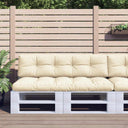 vidaXL Palletkussens 2 st stof antracietkleurig