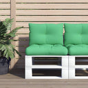vidaXL Pallet Cushions 2 pcs Fabric Anthracite