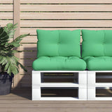 vidaXL Pallet Cushions 2 pcs Fabric Anthracite
