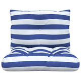 vidaXL Pallet Cushions 2 pcs Fabric Anthracite