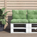 vidaXL Pallet Cushions 2 pcs Fabric Anthracite