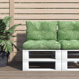 vidaXL Pallet Cushions 2 pcs Fabric Anthracite