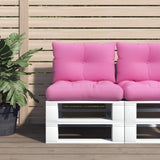 vidaXL Pallet Cushions 2 pcs Fabric Anthracite