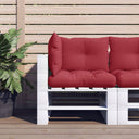 vidaXL Pallet Cushions 2 pcs Fabric Anthracite
