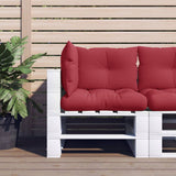 vidaXL Pallet Cushions 2 pcs Fabric Anthracite