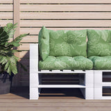 vidaXL Pallet Cushions 2 pcs Fabric Anthracite