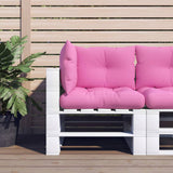 vidaXL Pallet Cushions 2 pcs Fabric Anthracite