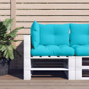 vidaXL Pallet Cushions 2 pcs Fabric Anthracite
