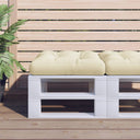 vidaXL Palletkussen 58x58x10 cm stof antracietkleurig