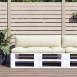 vidaXL Palletkussen 58x58x10 cm stof antracietkleurig