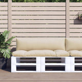 vidaXL Palletkussen 58x58x10 cm stof antracietkleurig