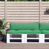 vidaXL Palletkussen 58x58x10 cm stof antracietkleurig