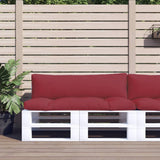 vidaXL Palletkussen 58x58x10 cm stof antracietkleurig
