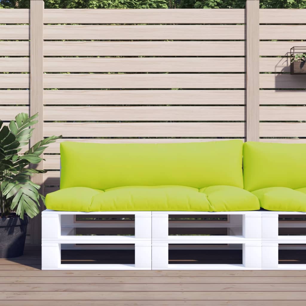 vidaXL Palletkussen 58x58x10 cm stof antracietkleurig