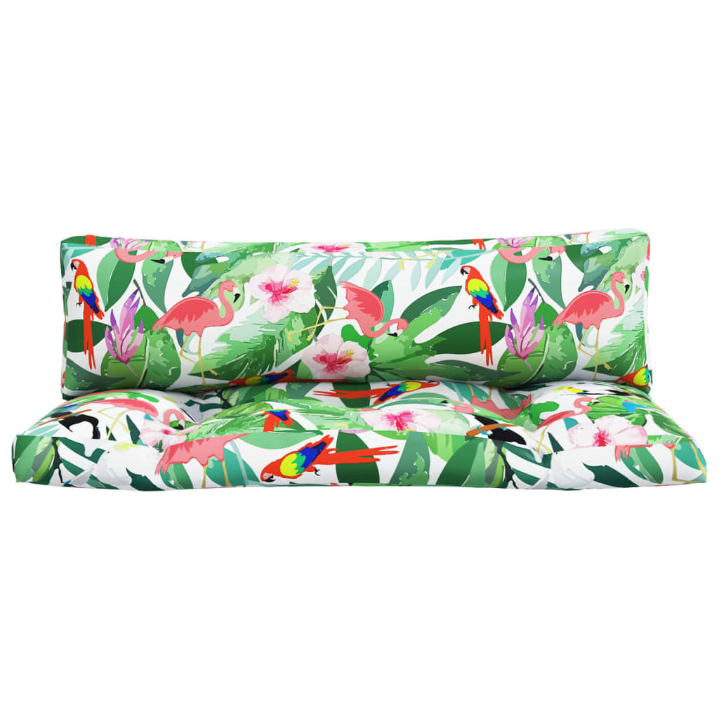 vidaXL Palletkussen 58x58x10 cm stof antracietkleurig