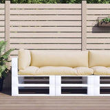 vidaXL Palletkussen 58x58x10 cm stof antracietkleurig