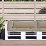 vidaXL Palletkussen 58x58x10 cm stof antracietkleurig