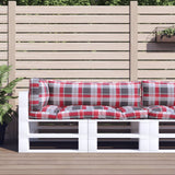 vidaXL Palletkussen 58x58x10 cm stof antracietkleurig