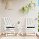 vidaXL Garden Chair Cushions 2 pcs 40x40x4 cm oxford fabric anthracite
